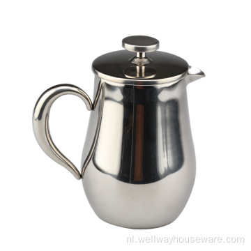 100%roestvrijstalen Franse Press Coffee &amp; Tea Maker